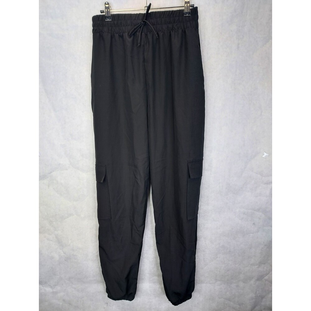 Balera Dance Cargo Pants Women Medium-Adult Drawstring Black Hip Hop Jazz Street